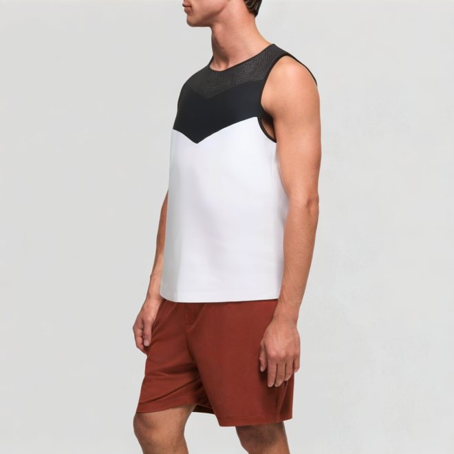 Quick-drying fitness running vest
