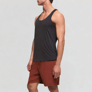 Breathable men's sleeveless vest