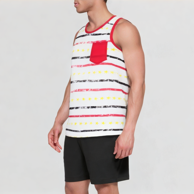 High-quality men's sleeveless vest
