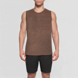 Breathable fitness sleeveless vest