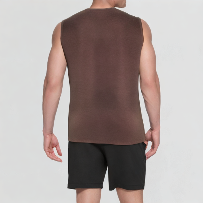 Breathable fitness sleeveless vest