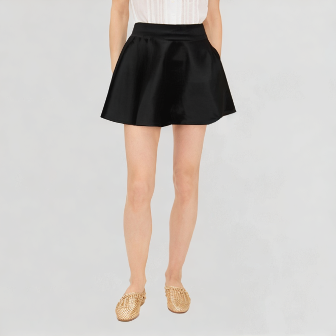 Summer fashion casual pleated dress