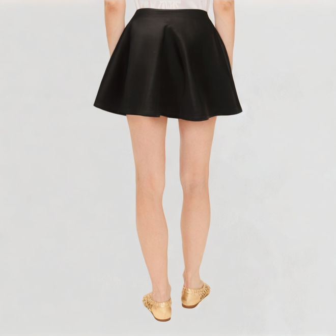 Summer fashion casual pleated dress