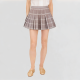 Women's large size pleated cake skirt