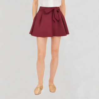 Summer double-layer safety sports skirt
