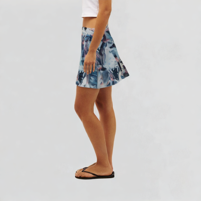 Elastic high-waist sports short skirt