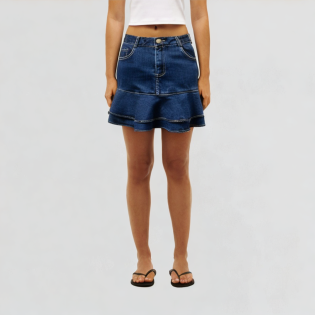 Fashion mermaid skirt denim skirt