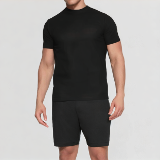 Luxury men's t-shirt casual short sleeve