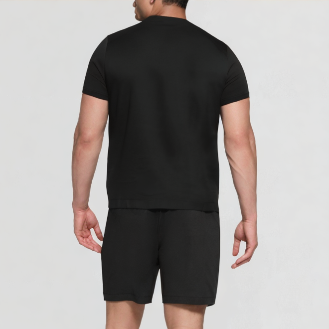 Luxury men's t-shirt casual short sleeve