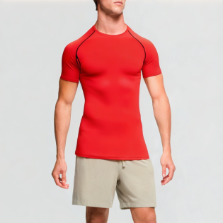 Men's outdoor training running T-shirt