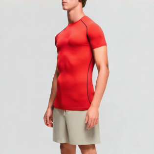 Men's outdoor training running T-shirt