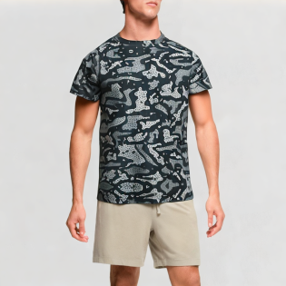 Round neck full sublimation T-shirt