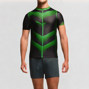 Fitness round neck sublimation T-shirt for men