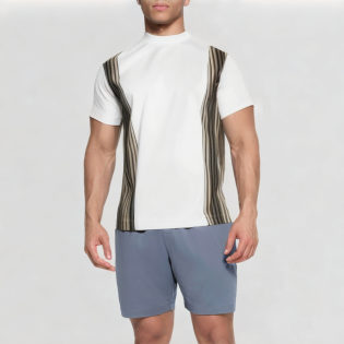 Splicing personalized design oversized T-shirt