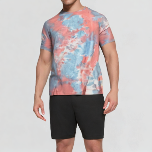 Oversized tie-dye T-shirt