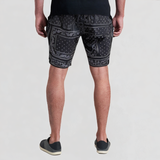 Quick-drying printed shorts, breathable and comfortable