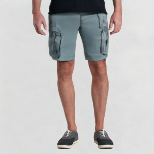 Multiple side pockets loose fit shorts