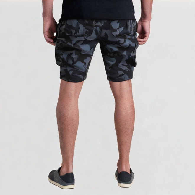 Cargo shorts casual solid pattern