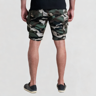 High-quality printed breathable camouflage shorts