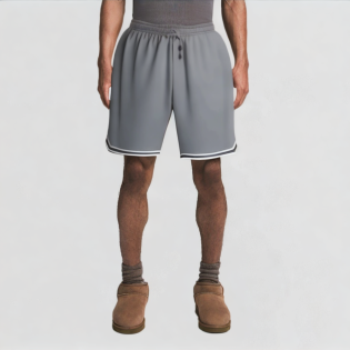 Retro basketball street shorts