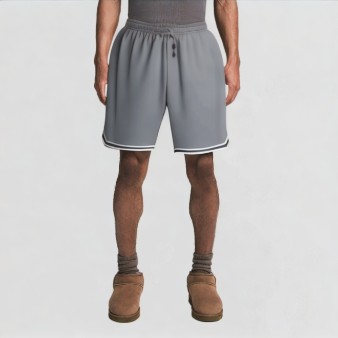 Retro basketball street shorts