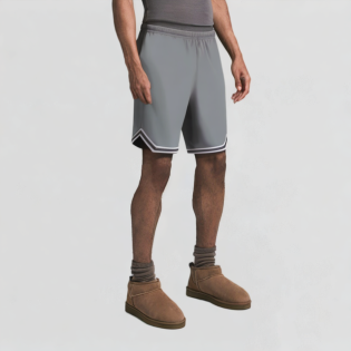 Retro basketball street shorts