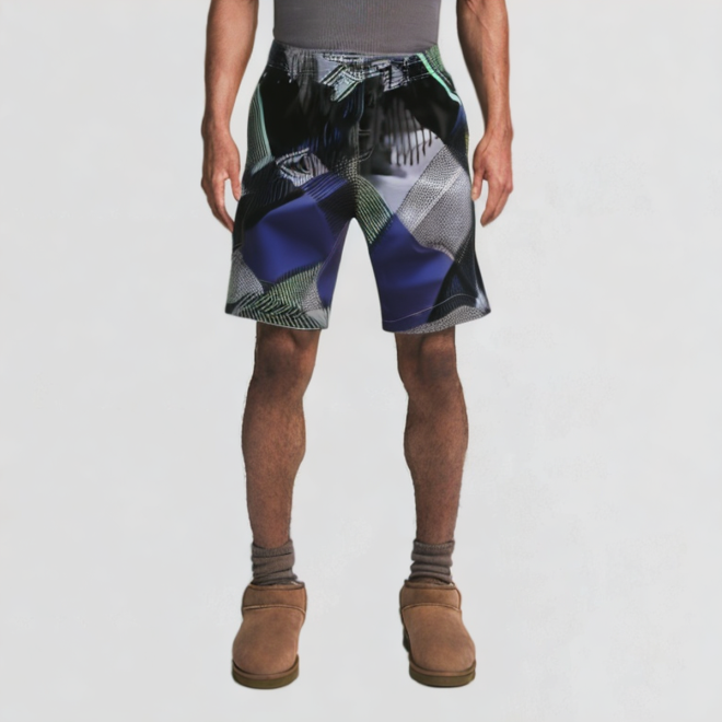 Men's casual printed shorts