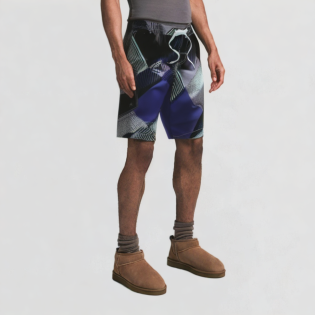 Men's casual printed shorts