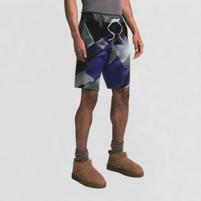 Men's casual printed shorts