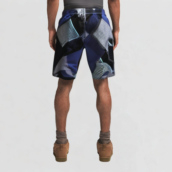 Men's casual printed shorts