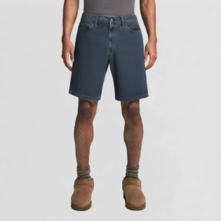 Men's zipper loose fit shorts