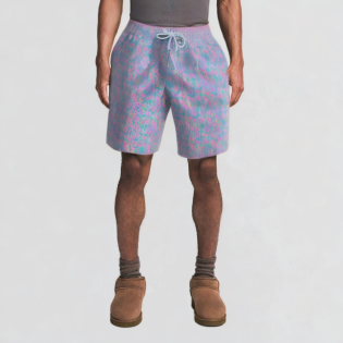 Men's street print shorts