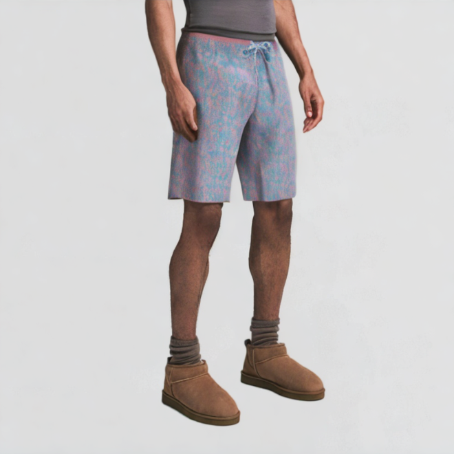 Men's street print shorts