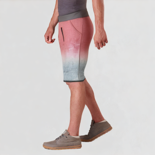 Mesh breathable printed men's shorts