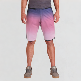 Printed men's breathable shorts