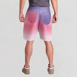 Printed men's breathable shorts