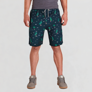 Summer running print fitness shorts