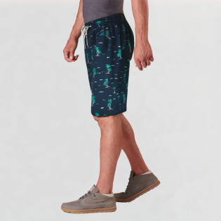 Summer running print fitness shorts