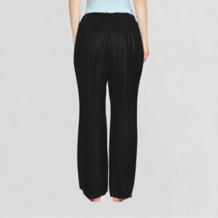 Drape Chiffon Casual Pants