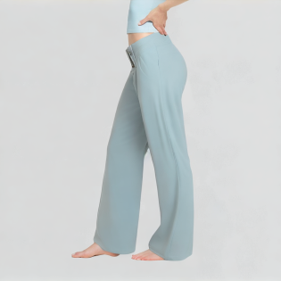 Women's Wide-Leg Suit Casual Pants
