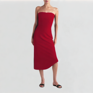Breathable high-quality slim dress
