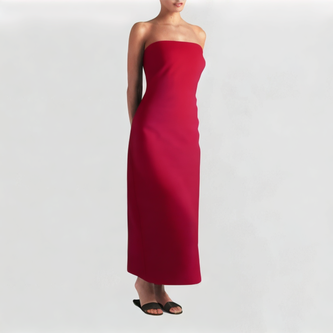 Breathable high-quality slim dress