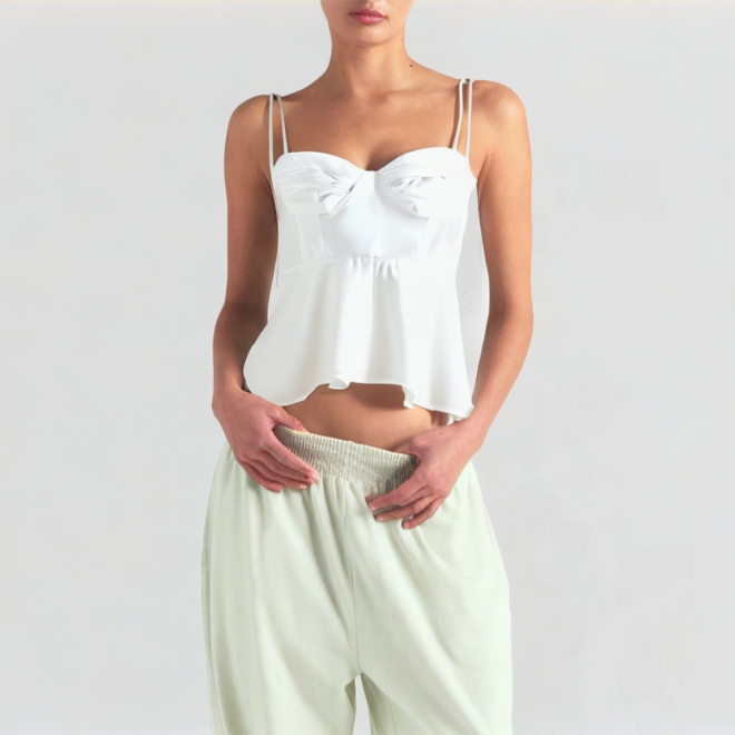 Fashion corset style vest