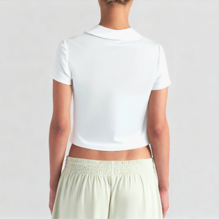 Sweet and fashionable short suit collar
