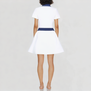 Crop Top and Pleated Mini Skirt