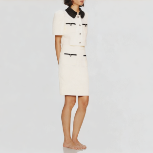 Summer new top waist skirt two-piece set