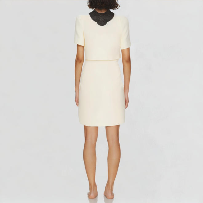 Summer new top waist skirt two-piece set