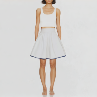 Sexy women's tennis suit two-piece set