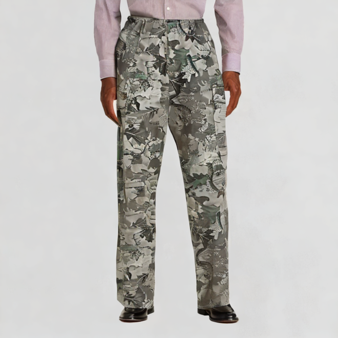 Multi-Pocket Men's Casual Pants