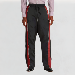 Elastic straight loose pants